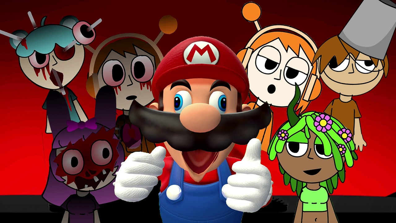 SPRUNKI BUT HUMAN [All Characters] Mario Plays: Incredibox Sprunki ...