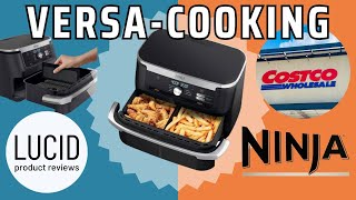 Ninja Foodi 7-in-1 DualZone FlexBasket Air Fryer with 11-qt MegaZone - Review, How-to, Demos