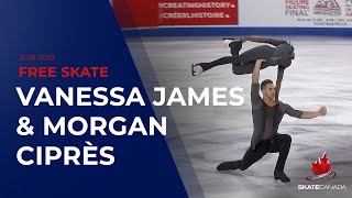 Vanessa James Morgan Cipres Fs - Skate Canada 2018 - 1080Psans Commentaire