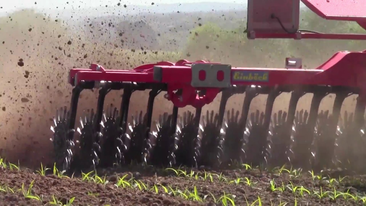 La Houe Rotative Sur Mais Pour Diminuer L Usage Des Phytos Youtube