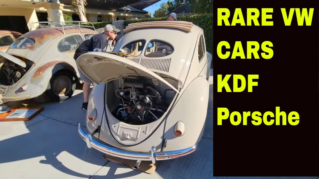 RARE Vintage VW Treffen Car Show – Schwimmwagen, Kübelwagen, Barndoor Bus & KdF