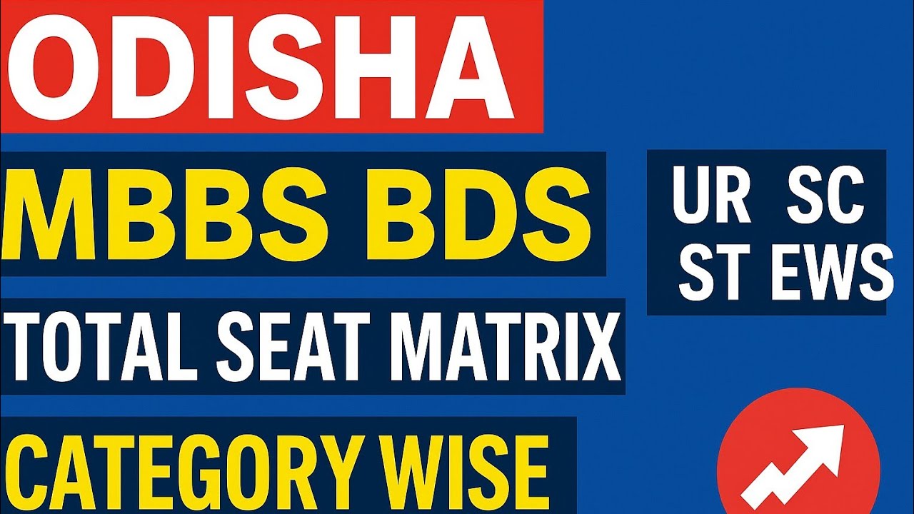 NEET 2026: Odisha MBBS Seat Matrix FULL Details | Govt/Private Seats, Category , Updated Data