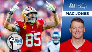49ers QB Mac Jones on the Possibility of a George Kittle Week 1 Return | The Rich Eisen Show