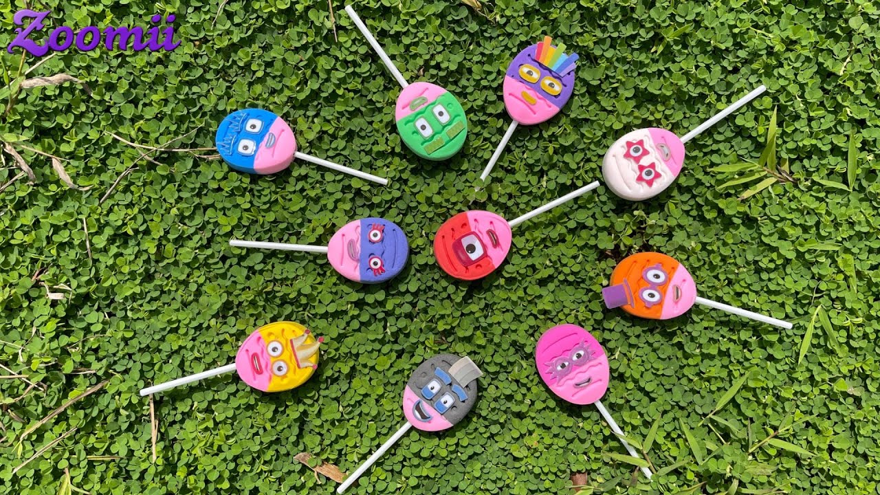 Numberblocks - Looking Ice Cream Stick Numberblocks | Satisfying Video ...