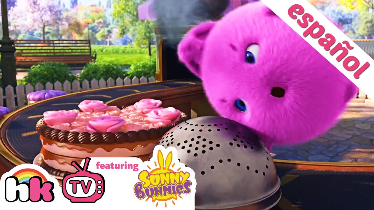 La tarta escurridiza - Las Aventuras de Sunny Bunnies - Dibujos animados | HooplaKidz TV en Español