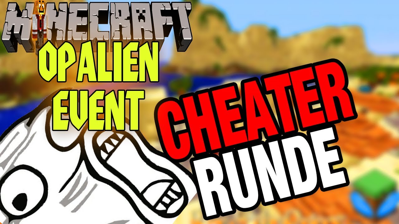 CHEATER RUNDE - OPalien Youtuber Event // Survival Games // Minecraft | Paluten