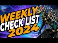 Warframe: 15 BEST Weekly & Daily Activities! 2024