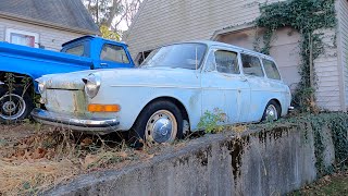 Vw Rescue | Sitting for Years  Volkswagen Type 3 Squareback