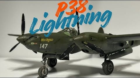 Tamiya 1:48 P38 Lightning Full Build