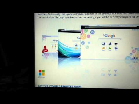 How to login the Lyoness webpage and download the Lyoness Browser