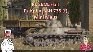 World of Tanks Black Market Review: PZ-38H 735 Mini Maus screenshot 3