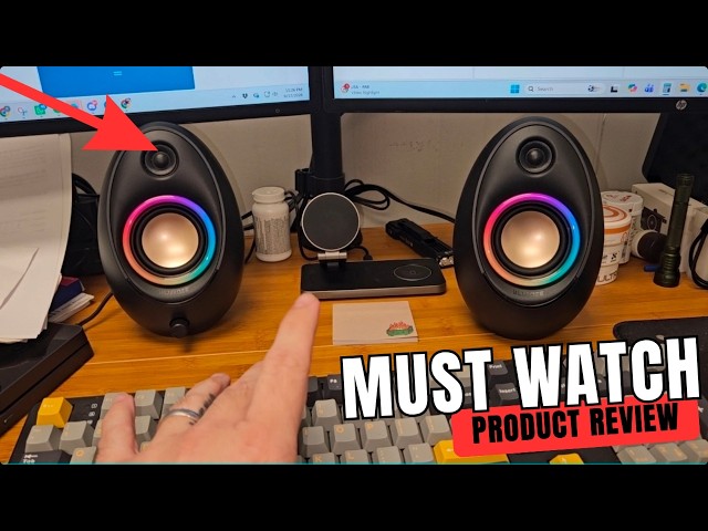 Bluedee スピーカーPC 20W Bluetooth5.4 Bluedee Computer Speakers for Desktop PC, 20W Peak, Bluetooth 5.4