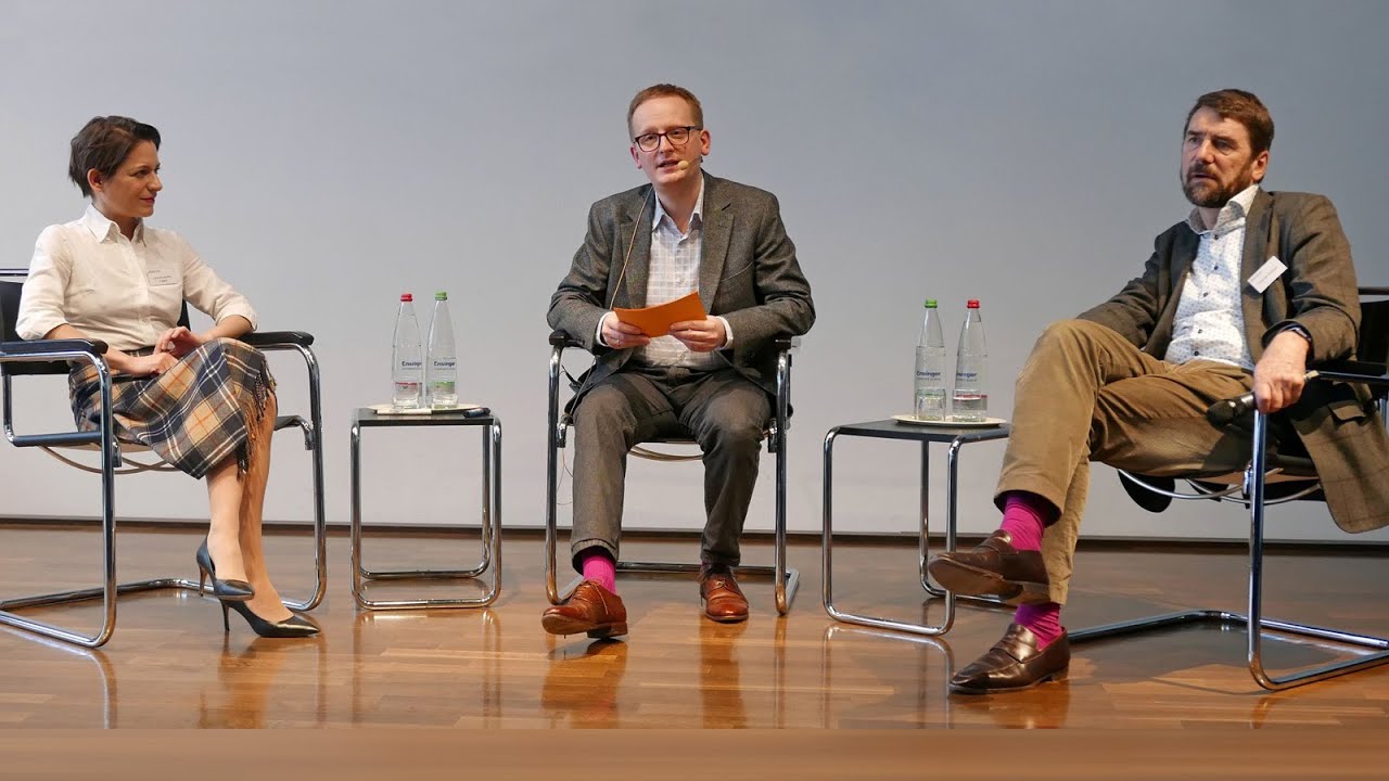 Lorena Jaume-Palasi, Felix Neumann (Moderation), Thomas Zeilinger