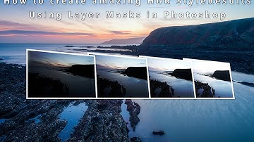 How to create amazing HDR Style Results Using Layer Masks in Photoshop