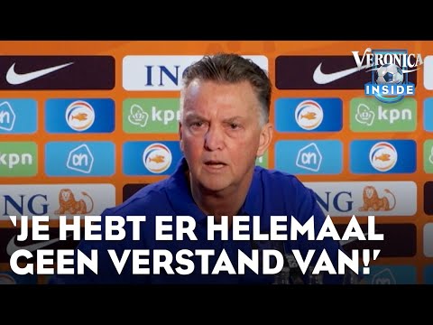 Van Gaal pakt Valentijn aan: 'Je hebt er helemaal geen verstand van!' | VERONICA INSIDE