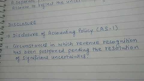 AS 9 - Revenue Recognition (in English)