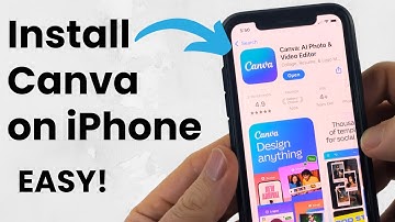 How to Install Canva App on iPhone