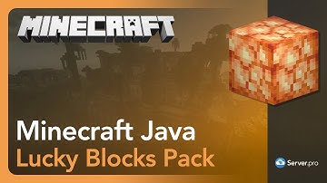 Play with Lucky Blocks in Minecraft with NO Mods - Minecraft Java