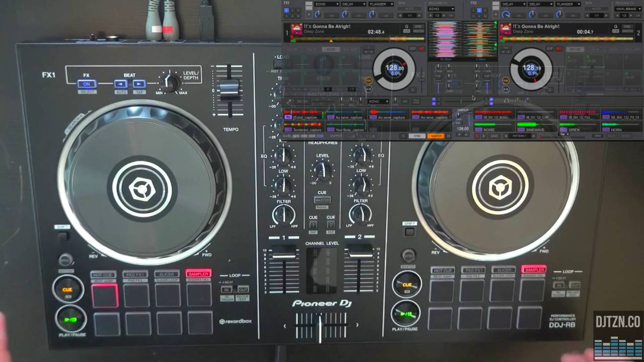 Pioneer DJ DDJ-RB Controller For Rekordbox DJ Video Review