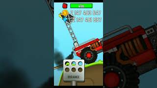 hill climb racing - mod - fire truck - crazy | #shorts #short #gameplay screenshot 3