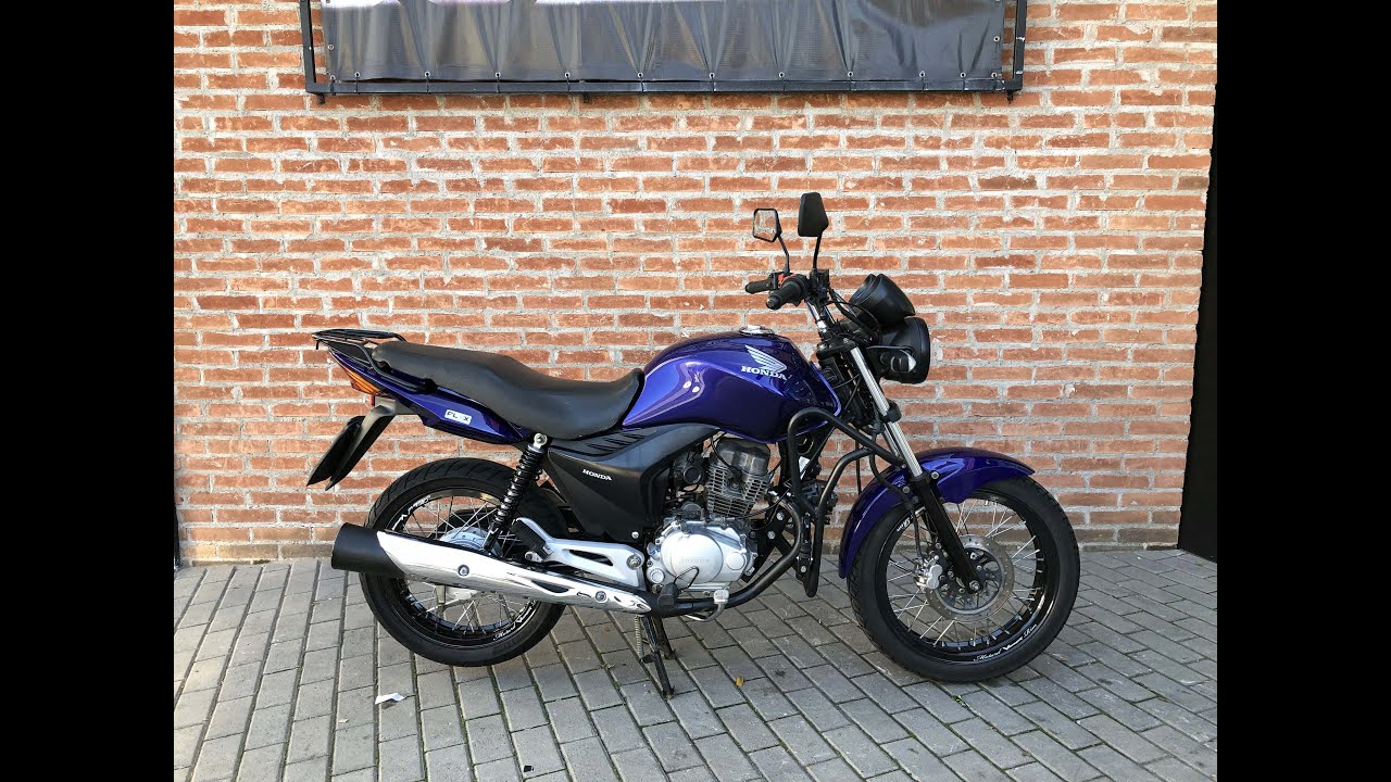 Honda CG 150 Fan ESI 2013 Preta, KM Motos