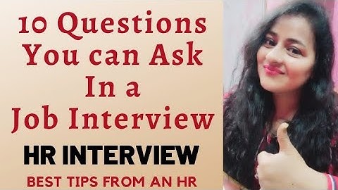 10 Questions you can Ask in a Job Interview | HR Interview #hrinterview #hr #readytogetupdate