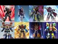 Super Sentai All Cho Gattai Upgraded Main Mecha Finisher Super Turbo Robo Ryo Tega Sword 
