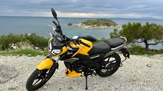 2023 TVS Raider 125 cc Şehirler Arası Seyahat Sabuncubeli Virajlar Top Speed Cf Moto NK250