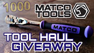 Tool Haul! The Purple 3/8 Locking Flex Head Ratchet From Matco Tools!