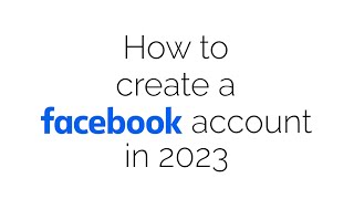 How to create a Facebook account (2024) (on Mobile Phone + Android + iPhone)