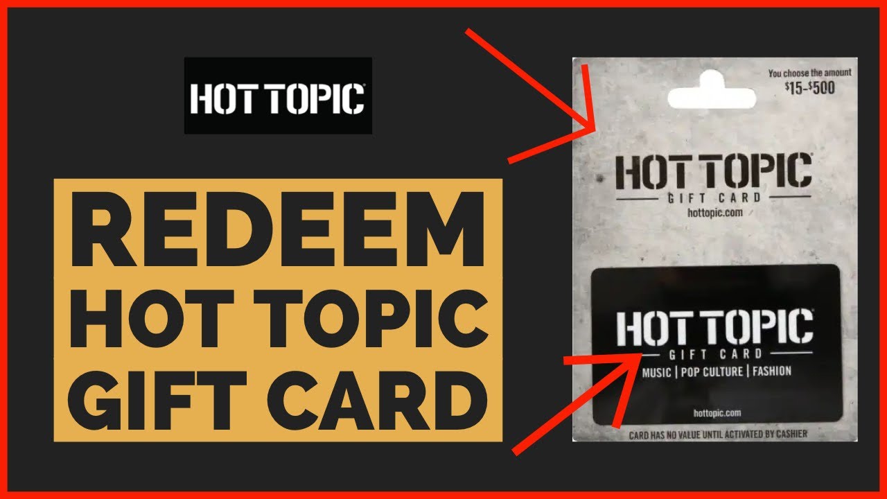 hot topic gift card