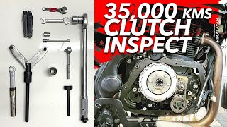 INSPECT AND CHANGE CLUTCH PLATES ON A ROYAL ENFIELD HIMALAYAN