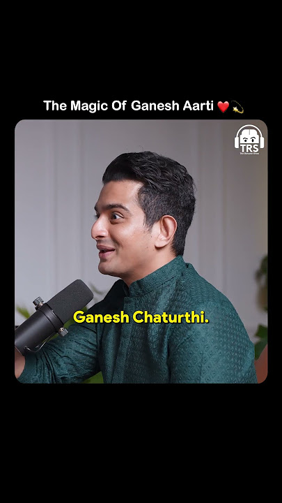 The Magic of Ganesh Aarti ft. Dr. Vineet #shorts