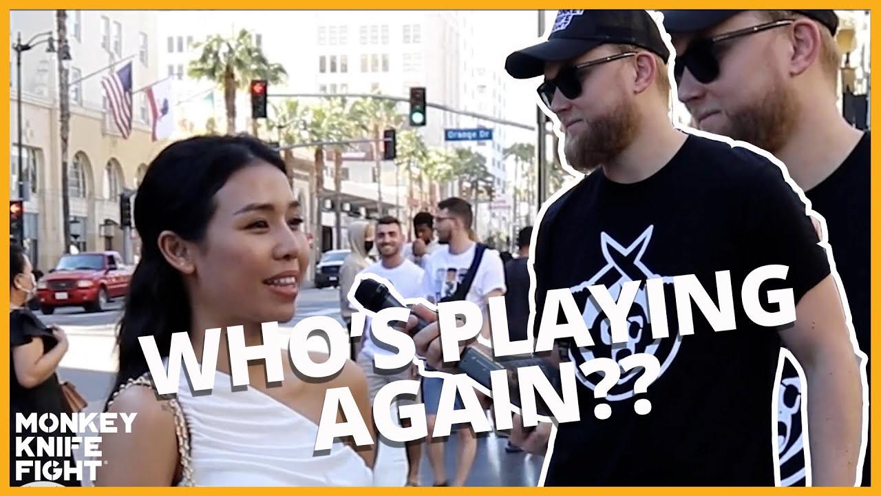 Who's Playing Again | Monkey Knife Fight In LA | Super Bowl 56