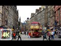 Edinburgh, Scotland | Old Town, City Center, the Royal Mile, Edinburg Castle | 4K virtual walking