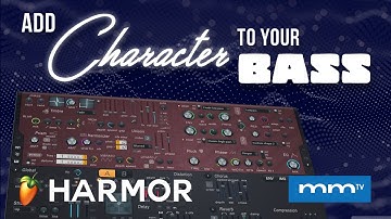 MMTV: FL Studio - Harmor Adding Character to your bass sound | Eric Burgess