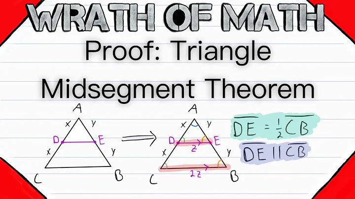 Proof: Triangle Midsegment Theorem | Geometry, Proofs