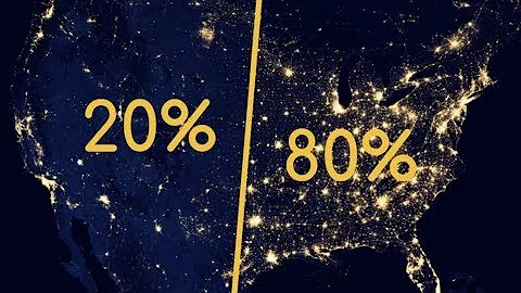 80% of Americans Live East of This Line (And Other Interesting Population Patterns) - DayDayNews