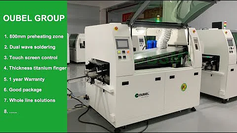 OUBEL PCB Soldering Machine - Automatic Mini Wave Soldering Machine