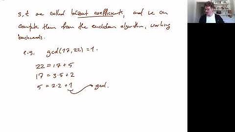 Bézout Coefficients