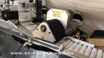 Horizontal Automatic Labelling Machine Pack Leader