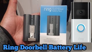 How long does Ring Doorbell Battery Last? Ring Doorbell Battery Life