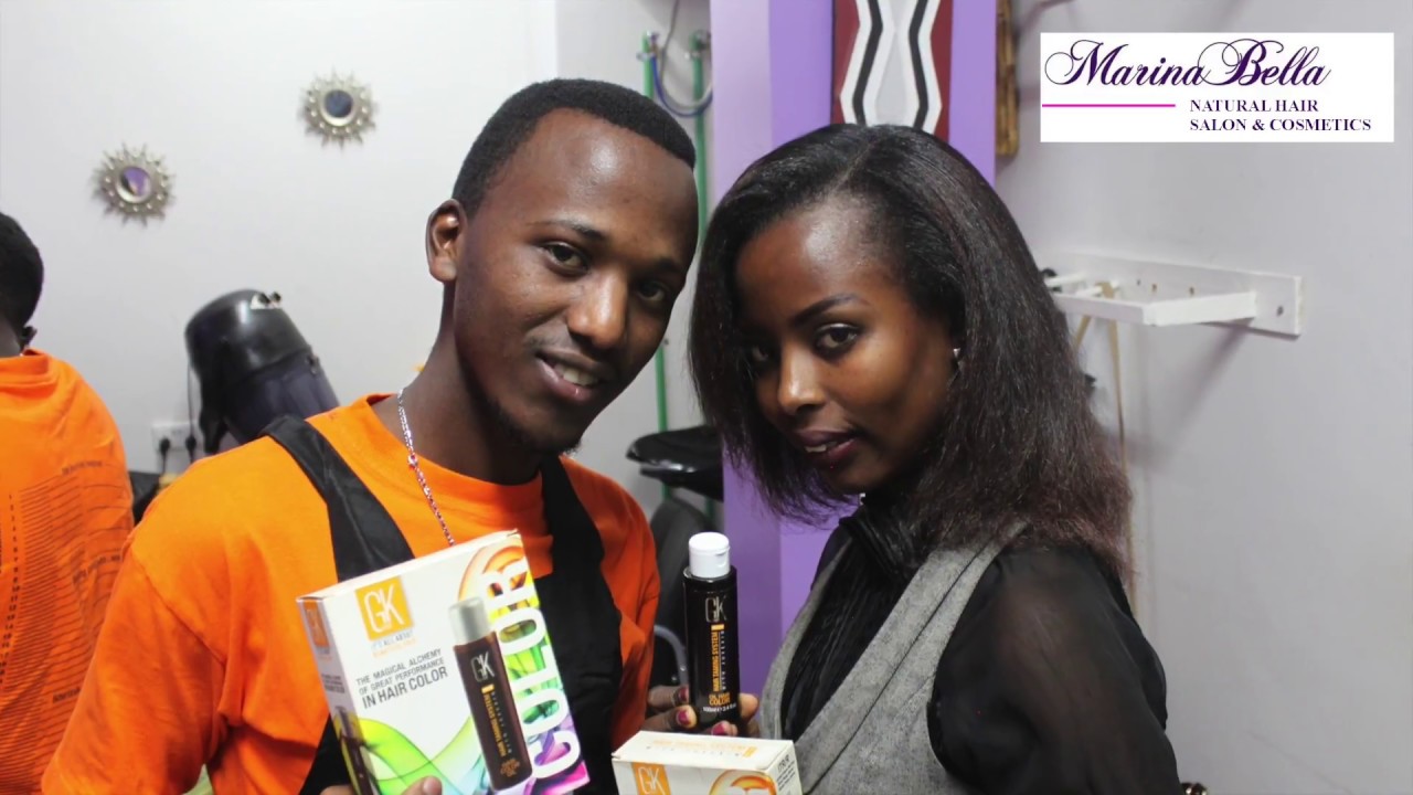 Marina Bella Natural Hair Salon Gk Hair Color Workshop Youtube