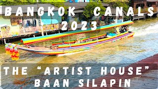 Bangkok Artist House, Canal tour, & why you should go here! Most authentic Bangkok day visit!