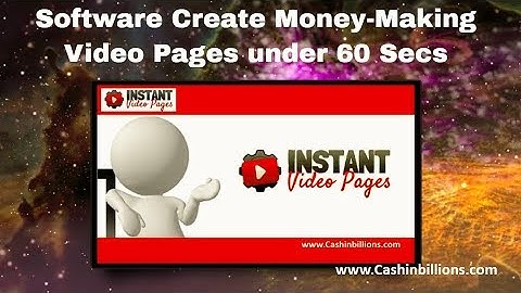 Instant Video Pages Honest Review | How to Make Money Fast Page Builder