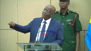 Hotuba ya Rais Magufuli alipowaapisha viongozi mbalimbali Agosti 01, 2018