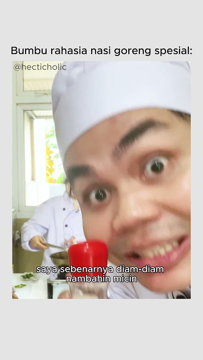 Bumbu rahasia nasi goreng spesial #tutorialmasak #contentcreator #meme #skit #videolucu #comedyskit