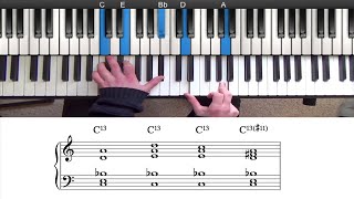 How to Play Jazz Piano Chord Extensions  Fast and Easy