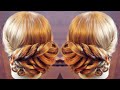 Лёгкая причёска из кос | Лена Роговая | Hairstyles by REM