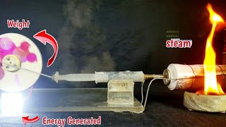 Steam Engine || How To Make At Home ||